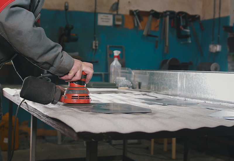 Polishing materials for making pots
