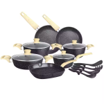 Granite Household Kitchen Non-stick Cookware Set