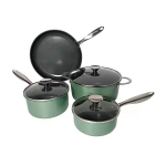 Non-stick Metal Aluminized Steel Kitchen Cookware Set02